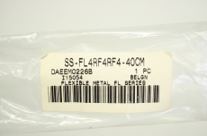 SWAGELOK SS-FL4RF4RF4-40CM 44663 40cm Edelstahlummantelter PTFE Schlauch Tube 