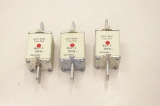 3x 500V 100kA 200A Träg Flink DIN43620 NH Sicherung NSP/1
