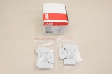 2x ABB GHE3401321R0001 Relais Hilfsschalter Kontaktblock EH04-20