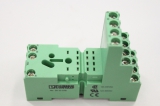 2x PHOENIX CONTACT PR2-BSC3/4X21 12A 300V Relaissockel