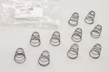 10x UNBEKANNT10x Meccanotecnica Ersatzteil Federn spring 0251338
