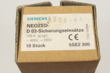 5x SIEMENS 5SE2 300 NEOZED 100A 400V Sicherungseinsatz 5SE2300 