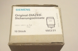 10x SIEMENS SIEMENS 5SC221 DIAZED 100A 500V DIV Sicherungseinsatz 5SC221 