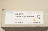 25x SIEMENS 5SD470 SILIZED DIII 63A 500V Sicherungseinsatz 5SD470
