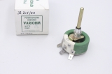 VARIOHM 32205/00 25W 100ohm Potentiometer 32205/00 OVP