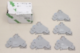6x WAGO 280 584 400V 20A 2,5mm² Initiatoreneinspeiseklemme 280-584 