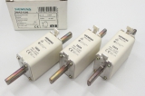 3x SIEMENS 3NA3 036 160A 500V 120kA NH Sicherungseinsatz 3NA3036 