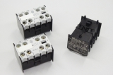 3x MOELLER 40 DIL E 240VAC 4P 4NO Hilfskontaktblock 40DILE 