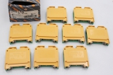 9x WEIDMüLLER EK35/35 35mm² Schutzleiter-Reihenklemme 066146 