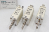 3x SIEMENS 3NA3 132 125A 500V NH1 NH Sicherungseinsatz 3NA3132 