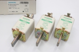 3x SIEMENS 3ND1 144 250A 690V NH1 NH Sicherungseinsatz 3ND1144 