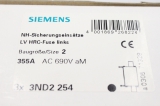 3x SIEMENS 3ND2 254 355A 690V NH2 NH Sicherungseinsatz 3ND2254 