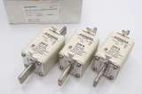 3x SIEMENS 3NA3 140 NH1 200A 500V NH Sicherungseinsatz 3NA3140 