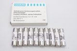 10x SIEMENS 3NW6103-1 3NW6 103 1 10A 690V Zylindrische Sicherungsensätze  