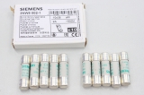 10x SIEMENS 3NW8002-1 3NW8 002 1 2A 500V Zylindrische Sicherungsensätze 