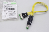 MURR ELEKTRONIK 7000-40701-0230030 M12 yellow Sensor Kabel Y-Verteiler OVP