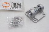 METAL WORK W0950632003 Typ B 63mm Zylinder Schwenkflansch Gabelbefestigung OVP