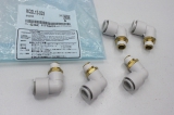5x SMC Elbow male KQ2L12-02S 12mm 1/4 Steckverbinder KQA40 OVP