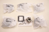 6x HARTING Han 2Mod Wanddurchführung Gehäuse Stecker 09140009928