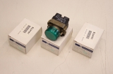 3x TELEMECANIQUE XB2BV63 grün Lampe Indikator Kontrollleuchte 061116 OVP