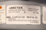 AMETEK LAMB 116513-32 36V DC Vaccm Staubsauger Motor 116513-32 OVP