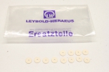 12x LEYBOLD HERAEUS 10mm Keramikscheiben 22602101 OVP