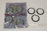 7x  40mm Vakuum Vacuum Gummi Rohr Dichtung Seal Pipe Dichtscheibe