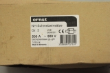 3x ERNST NH3 NV3 500A 120kA NH Sicherungseinsatz 1-250A 500V 3838895017110 OVP