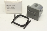 Bauser 631.2/032 Anzeige Urenteller  Betriebsstundenzähler SB1022.032 OVP