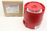 WERMA 140.120.68  230VAC Rot Signal Sirene Warnlicht Summer Mehrtonsirene 