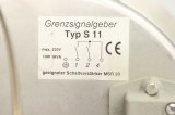 SIKA S11 0-600 °C Grenzsignalgeber temperature Gauge 091000110