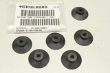 6x HEIDELBERG UT-SN-F30-CR Sauger Rubber gummisauger 00.580.9280 OVP
