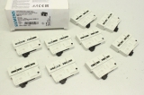 9x SIEMENS querliegend 1S+1Ö  Hilfsschalter Kontaktblock 3RV1901-1E OVP