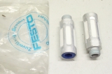 2x FESTO 6842-2 Schalldämpfer U-1/4B