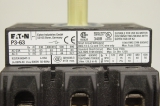 3x EATON P3-63 Schalter Hauptschalter  Drehschalter 