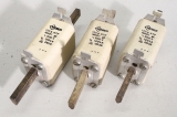 3x EBAMAT NH01 Sicherungseinsatz 125A KTF gL 500V 120kA 0636