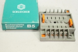 SCHLEICHER B5 buchsenplatte socket panel B 5 OVP