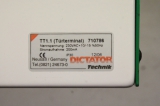 DICTATOR TECHNIK  TT1.1 Alarm Steuerterminal Türalarm Türterminal 710786 OVP
