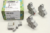 4x PHOENIX CONTACT UPCT 4/2 3057461 Reihenklemme Steckadapter Stecker OVP