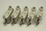 5x FERRAZ SHAWMUT NH00 Sicherungseinsatz 80A 500V gL/gG 120kA Lindner NH000GG50V80