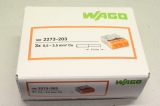 100X WAGO Reihenklemme Endhalter 3X 0,5 - 2,5mm 2273-203 OVP 4050821027850