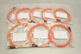 9x  ST/UPC-SC/UPCMM50/125 2m Dublex Patchkabel Kabel Lichtwellenleiter 