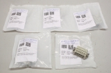 5x Harting 115745 10A 10polig Stecker Buchseneinsatz F 09200102812 OVP