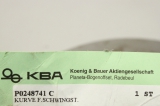 Für KBA P 0248741 C Kurve für Schwingstück Curve Ersatzteil P0248741