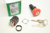 SCHNEIDER ELECTRIC XB6 AS9349B 007153 Schlüsselschalter Not Halt XB6AS9349B OVP