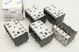 5x MOELLER 4-polig 4 S Schraubklemmen Hilfskontaktblock 40DILE OVP
