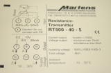 MARTENS ELEKTRONIK RT500 RT 500 40 5 Widerstands Messumformer RT500-40-5