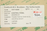 STORK CONTIWEB WH715898 CS1276 CS1277 Operator Panel W015615 