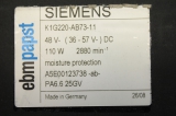 EBMPAPST SIEMENS SINAMICS 300mm K1G220-AB73-11 Lüfter Fan PA6.625GV