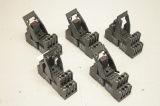 5x ES15/2N 12A 300VAC Relais Fassung Relaissockel  ES15/2N
